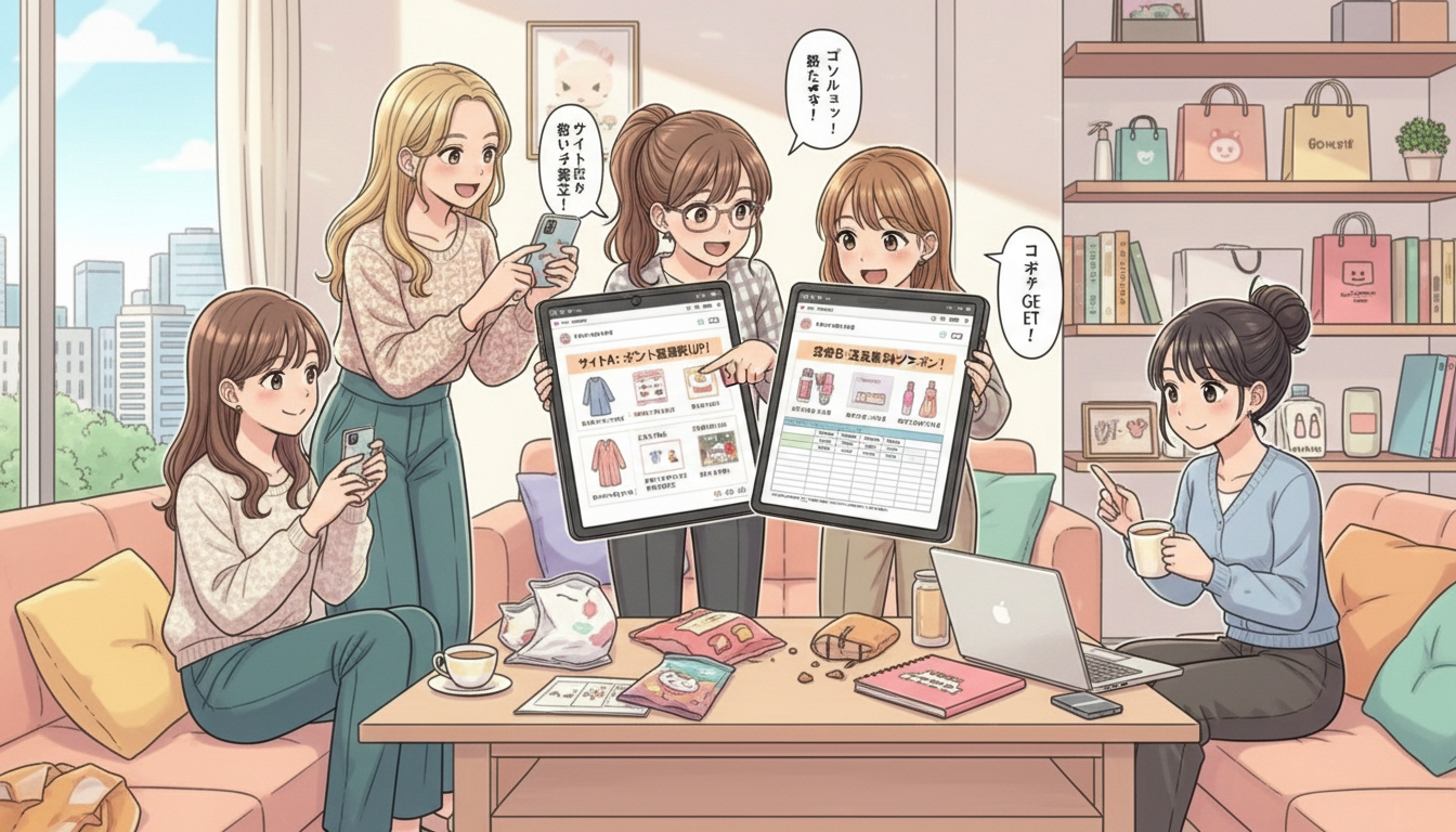 ECモール比較！どこがお得？女性向け賢い選び方