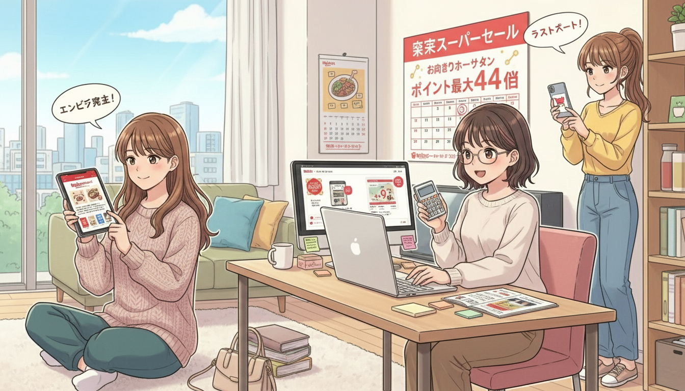 【2026年版】楽天お買い物マラソン攻略!賢くポイント稼ぐ秘訣