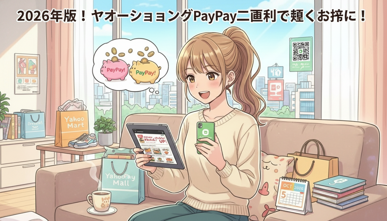 2026年版！ヤフーショッピングPayPay二重取りで賢くお得に！